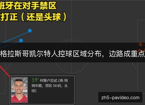 格拉斯哥凯尔特人控球区域分布,边路成重点 格拉斯哥凯尔特人控球区域分布,边路成重点